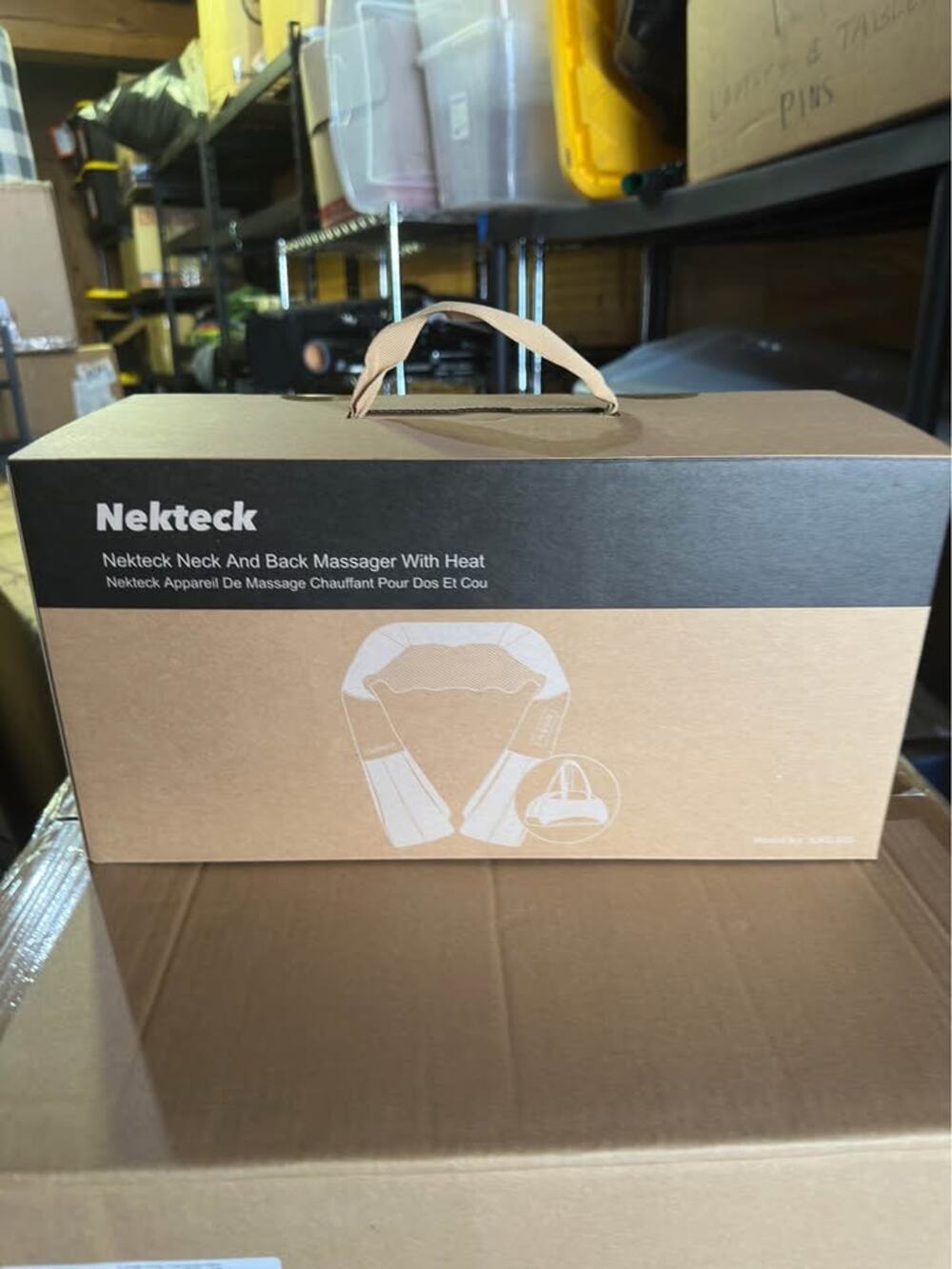Nekteck Neck and Back Massager with Heat single or wholesale 60+ units available